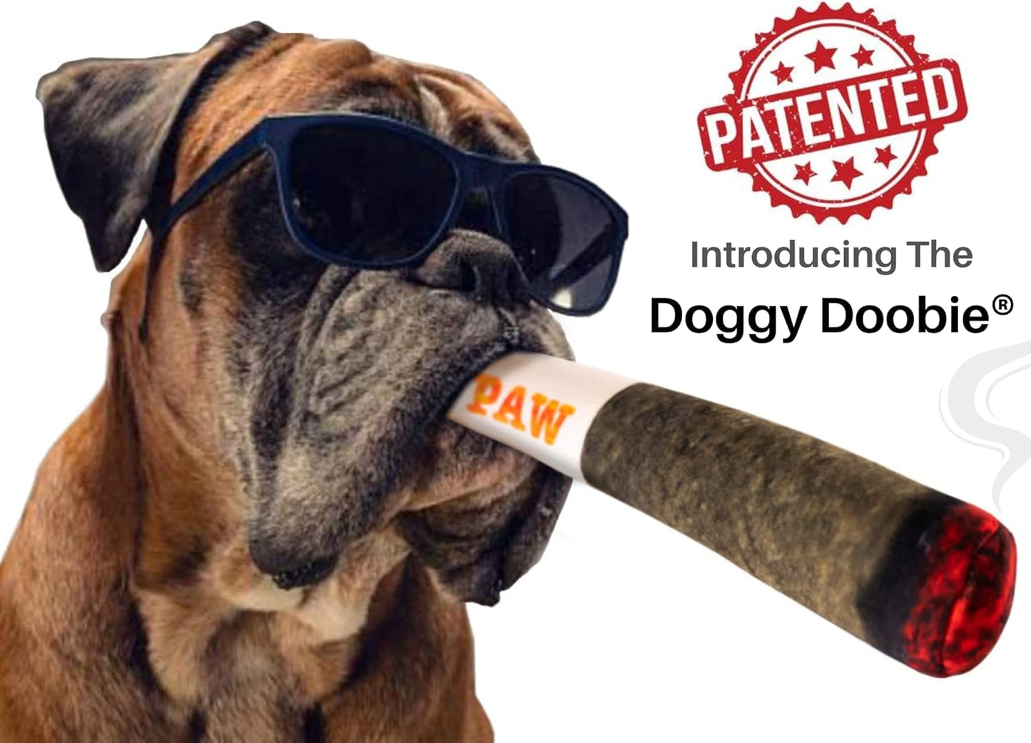 Peluche para Perros en Forma de Cigarro - ¡Envio Gratis!